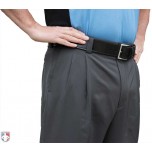 Smitty Performance Poly Spandex Charcoal Grey Umpire Base Pants with Expander Waistband