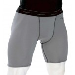 Smitty Grey ComfortTech Compression Shorts with Cup Pocket