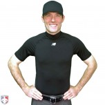 New Balance Challenger Mock Neck Short Sleeve Compression Shirt