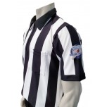 Central Connecticut (CCAFO) 2 1/4" Stripe Body Flex Short Sleeve Football Referee Shirt