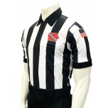 Iowa (IHSAA) 2 1/4" Stripe Short Sleeve Football Referee Shirt
