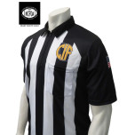 California (NCFOA) 2 1/4" Stripe Body Flex Short Sleeve Football Referee Shirt