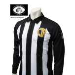 California (NCFOA) 2 1/4" Stripe Long Sleeve Football Referee Shirt
