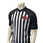 Mississippi (MHSAA) 1" Stripe Body Flex Men's Referee Shirt