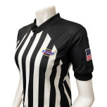 Kentucky (KHSAA) 1" Stripe Body Flex Women's Referee Shirt