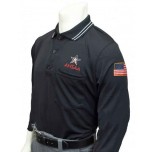 Alabama (AHSAA) Long Sleeve Umpire Shirt - Black