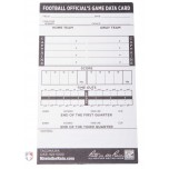 All-Weather Football Referee Information Cards