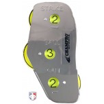 Champro 3-Dial Optic Yellow Steel Umpire Indicator - 3/2/2 Count