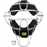 Wilson Silver Dyna-Lite Aluminum Umpire Mask with Memory Foam