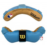 Wilson MLB Umpire Mask Replacement Pads - Sky Blue and Tan