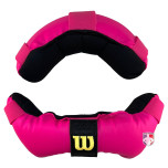 Wilson Memory Foam Umpire Mask Replacement Pads - Pink and Black