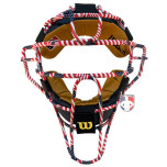 Wilson MLB USA Dyna-Lite Aluminum Umpire Mask with Two-Tone