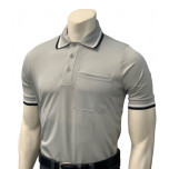 Smitty Short Sleeve Body Flex Umpire Shirt - Grey