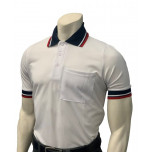 Smitty Short Sleeve Body Flex Umpire Shirt - White
