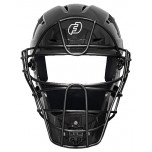 Force3 Black Defender Hockey Style Umpire Helmet