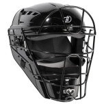 Force3 Black Defender XS3 Hockey Style Umpire Helmet