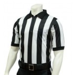 Smitty 2" Stripe "Body Flex" Short Sleeve Football Referee Shirt