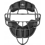 All-Star Black Magnesium Umpire Mask with Black LUC