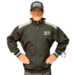 Game Time Officials (GTO) Umpire Thermal Jacket - Black with Charcoal Grey