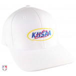 KHSAA Embroidered Smitty Performance Flex Fit White Referee Cap
