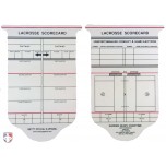 NCAA / NFHS Lacrosse Referee Template / Scorecard