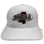 Mississippi (MHSAA) Embroidered Richardson Pulse Performance FlexFit White Referee Cap