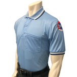 Missouri (MSHSAA) Short Sleeve Umpire Shirt - Powder Blue
