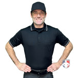 Mizuno Performance Short Sleeve Traditional Umpire Shirt - Black