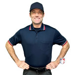 Mizuno Performance Short Sleeve Traditional Umpire Shirt - Navy