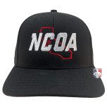 Northern California Officials Association (NCOA) Baseball Umpire Cap - Black