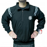 New York State Baseball Umpires Association (NYSBUA) Umpire Jacket - Black and White