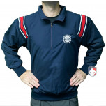New York State Baseball Umpires Association (NYSBUA) Umpire Jacket - Navy and Red