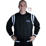 KHSAA Basketball Referee Jacket-Blk/Wht Shoulder Insets