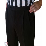 Smitty Performance 4-Way Stretch Athletic Fit Pleated Referee Pants with Slash Pockets
