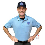 Old Dominion Softball Umpires Association (ODSUA) Short Sleeve Umpire Shirt - Powder Blue
