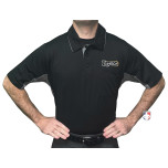 Louisiana (LHSOA) Short Sleeve Umpire Shirt - Black with Charcoal Grey