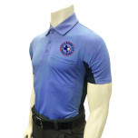 NJCAA Region XIV Smitty Umpire Shirt - Sky Blue with Black