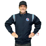 California Softball Officials Association Southern Section (CSOA-SS) Smitty Fleece Lined Umpire Jacket - Navy and Polo Blue