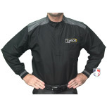 Louisiana (LHSOA) Convertible Umpire Jacket - Black with Charcoal Grey