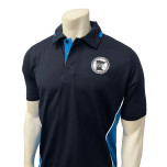 Minnesota (MSHSL) Short Sleeve Body Flex Men's Softball Umpire Shirt - Midnight Navy