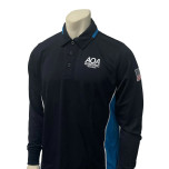 Arkansas (AOA) Long Sleeve Body Flex Men's Softball Umpire Shirt - Midnight Navy