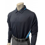 Smitty NCAA Softball Long Sleeve Body Flex Men's Umpire Shirt - Midnight Navy