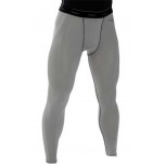 Smitty Grey Compression Tights with Cup Pocket
