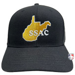 West Virginia (WVSSAC) Umpire Cap - Black