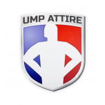 Ump Attire Shield Logo Sticker