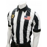 California (CIF) 2 1/4" Stripe Body Flex Short Sleeve Football Referee Shirt