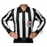 Rhode Island Football (RIFOA) 2" Stripe Dye Sublimated Long Sleeve Football Referee Shirt