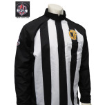 California (CFOA) 2 1/4" Stripe Cold Weather Water Resistant Football Referee Shirt