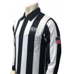 Arkansas (AOA) 2 1/4" Stripe Long Sleeve Football Referee Shirt