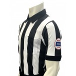 Kansas (KSHSAA) 2 1/4" Stripe Short Sleeve Football Referee Shirt